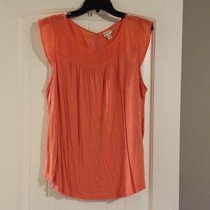 Coral blouse